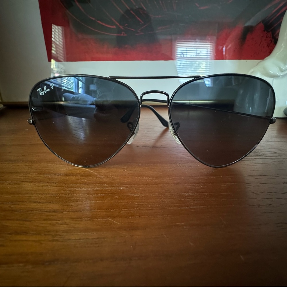 Ray-Ban Aviator Classic Polarized Blue Lens